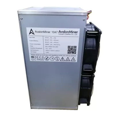 Puce de 190 x de 190 x de 292mm Canaan Avalonminer 1047 37t 37th/S 16nm