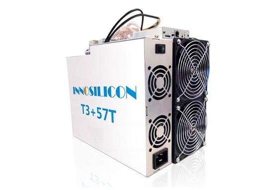 10.38kg Innosilicon T3+ 57T a employé le mineur Ethernet Connection de Bitcoin